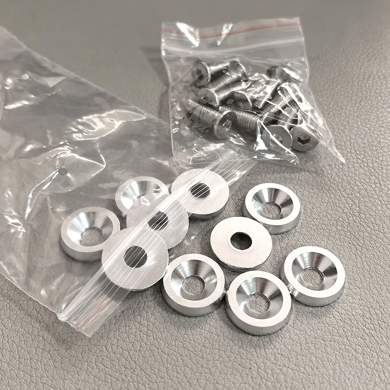Kit de arandelas de guardabarros multicolor M6 para coches JDM Racing - imagen 2