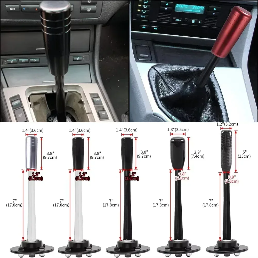 Palanca de cambios corta ajustable BMW E30 E36 E46 E34 E39 Z3 - imagen 2