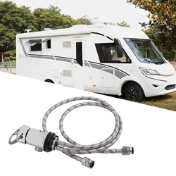Grifo mezclador de ducha con colas inox – Campervan y RV