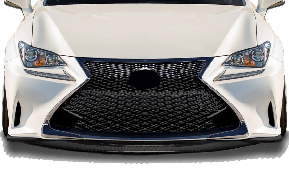 Lip delantero de fibra de carbono para Toyota RC200t/RC350 2015-2018 - imagen 2