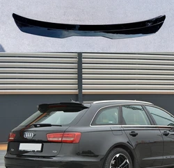 Extensión alerón de techo ABS para Audi A6 C7 Avant
