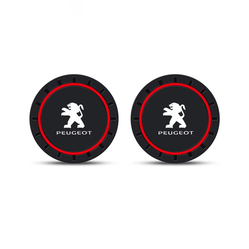 Posavasos de silicona antideslizantes para Peugeot 107, 206 y 307 - imagen 4