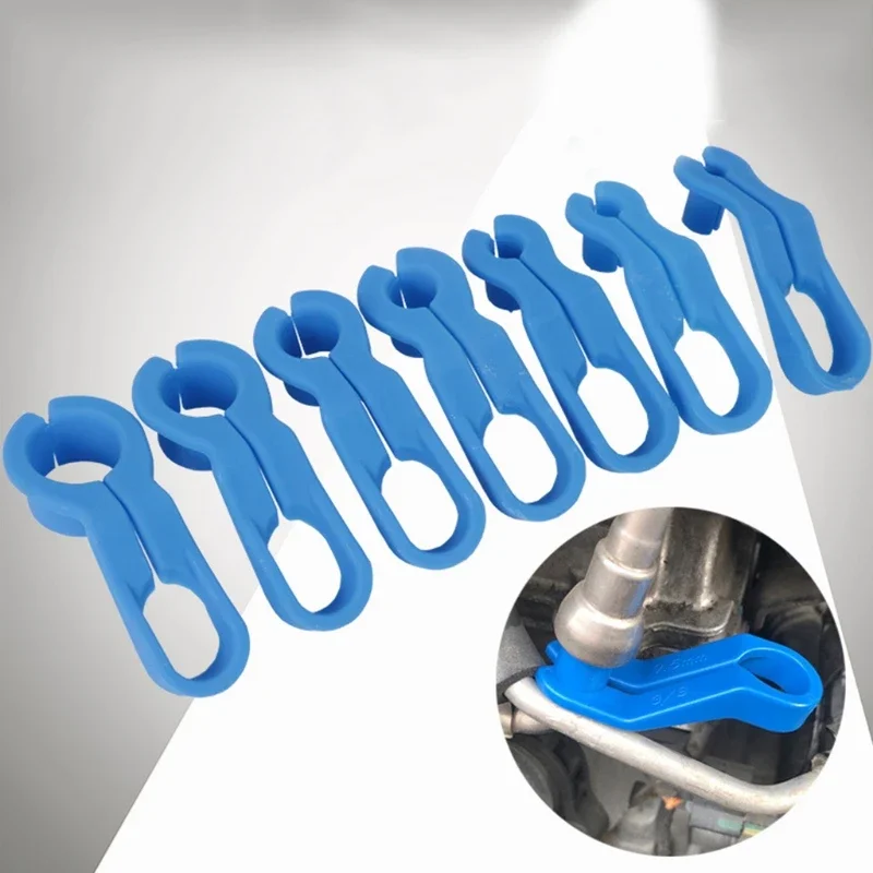 7 unids/set Kits de herramientas de desconexión de línea de combustible de CA manguera de aire acondicionado desconexión herramienta removedora de líneas de tubo de escape herramienta de acoplamiento rápido