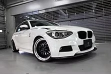 Splitter frontal fibra carbono BMW F20 M135i M-Tech 2011-2013 - imagen 5
