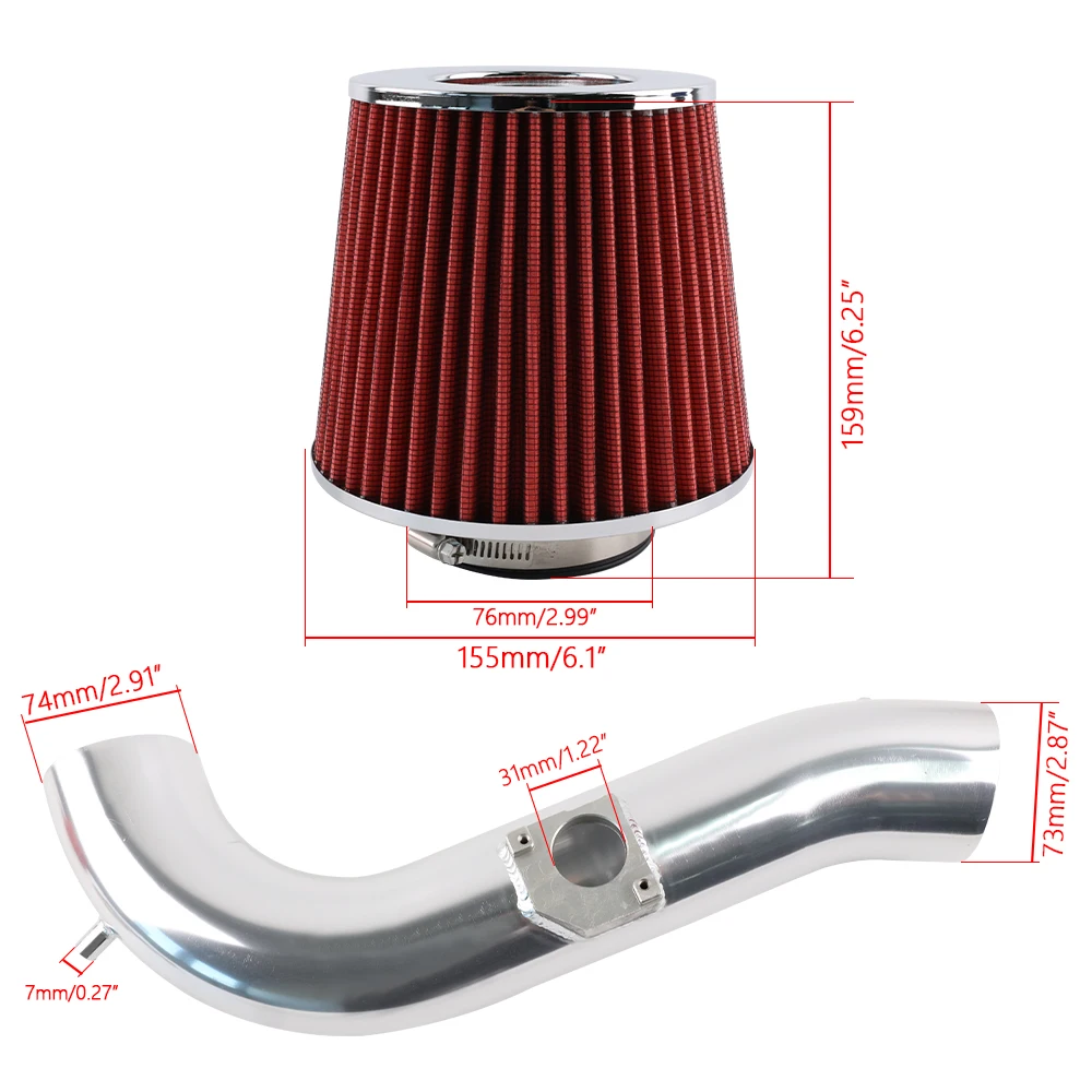 Kit admisión aire frío Lexus IS300 3.0L L6 (2001-2005)