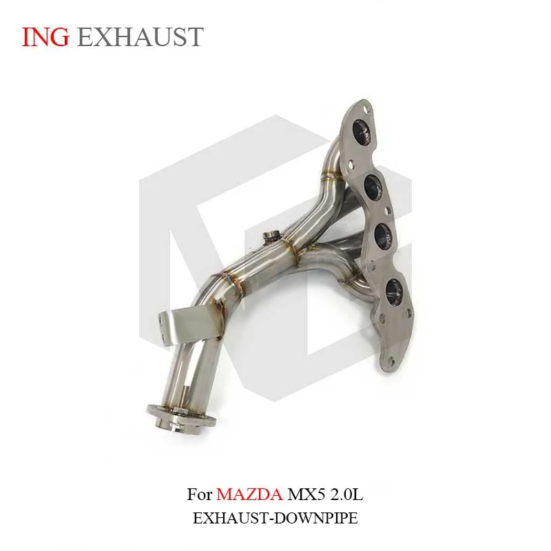 Colector de escape ING acero inoxidable para Mazda MX-5 2.0L - imagen 2