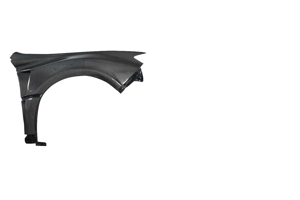 Deflector carbono Subaru Impreza STI 2008-2014 paragolpes frontal - imagen 4