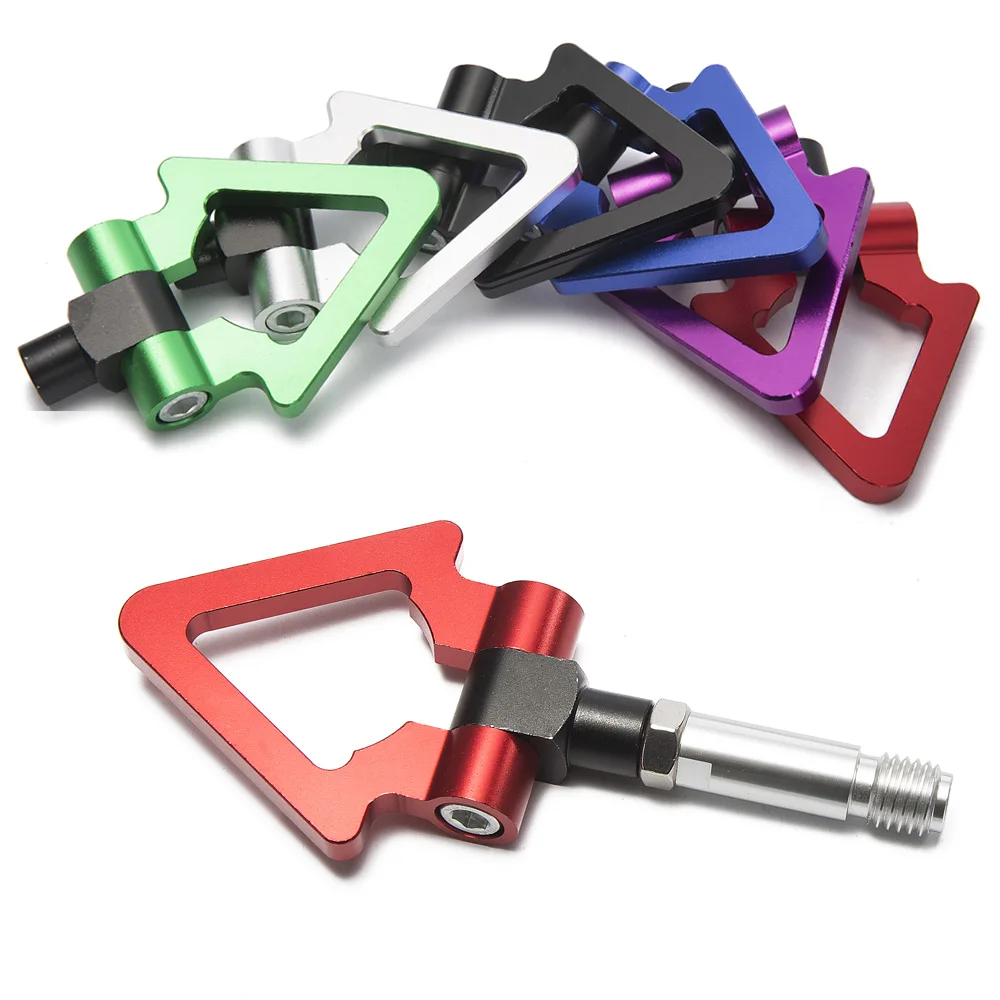 EPMAN Tow Hook Japan Model Car Auto Trailer Tow Hook Ring Eye Front Rear Aluminum For Honda Fit 2009 EP-RTHLPH002 - imagen 3