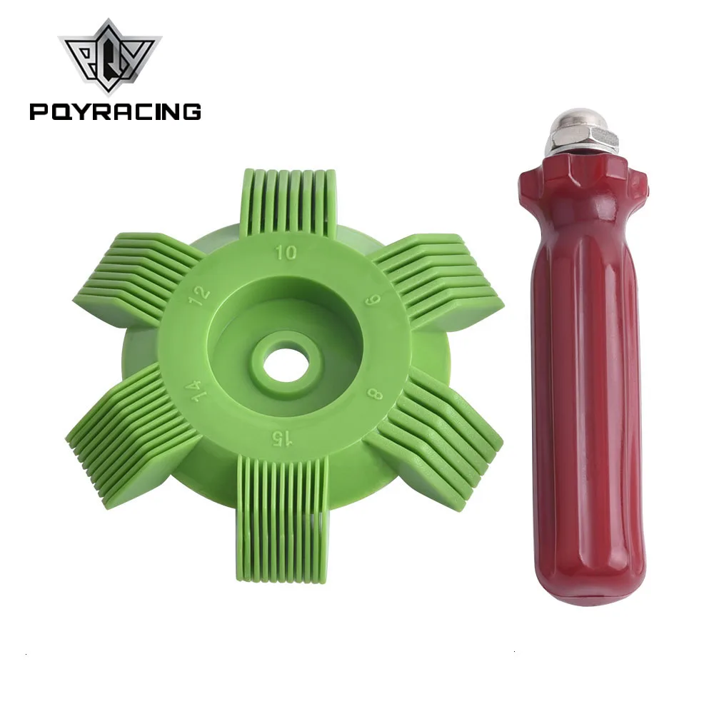 Universal coche A/C radiador condensador evaporador aleta alisador bobina peine plástico sistema de refrigeración automática herramientas de reparación