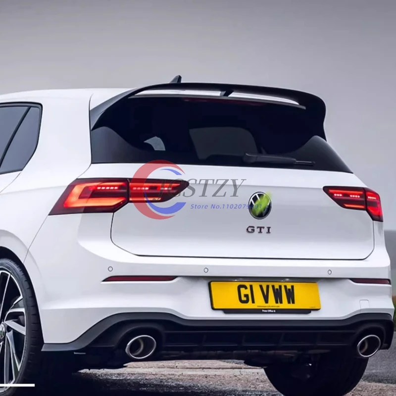 Kit de carrocería de alerón lateral para ventana trasera de coche, divisor de Canards de ala embellecedora para VW Golf 8 MK8 GTI GTD TSI TD Pro GTI Rline 2020-2023 - imagen 3