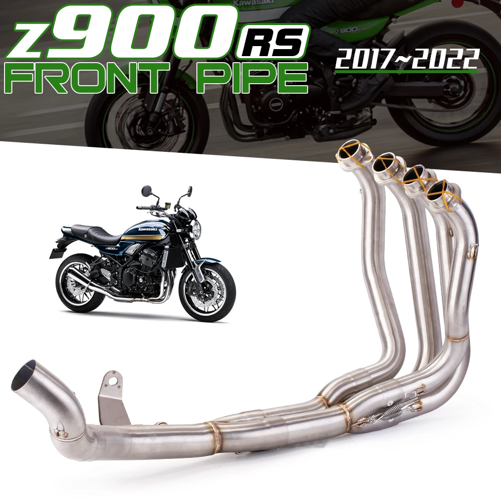 Escape slip-on con tubo de enlace para Kawasaki Z900RS - imagen 5