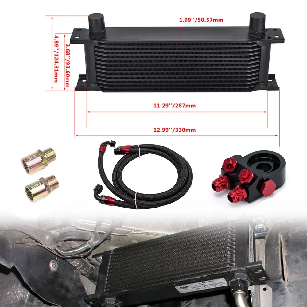 Kit enfriador de aceite universal con adaptador sándwich - imagen 3