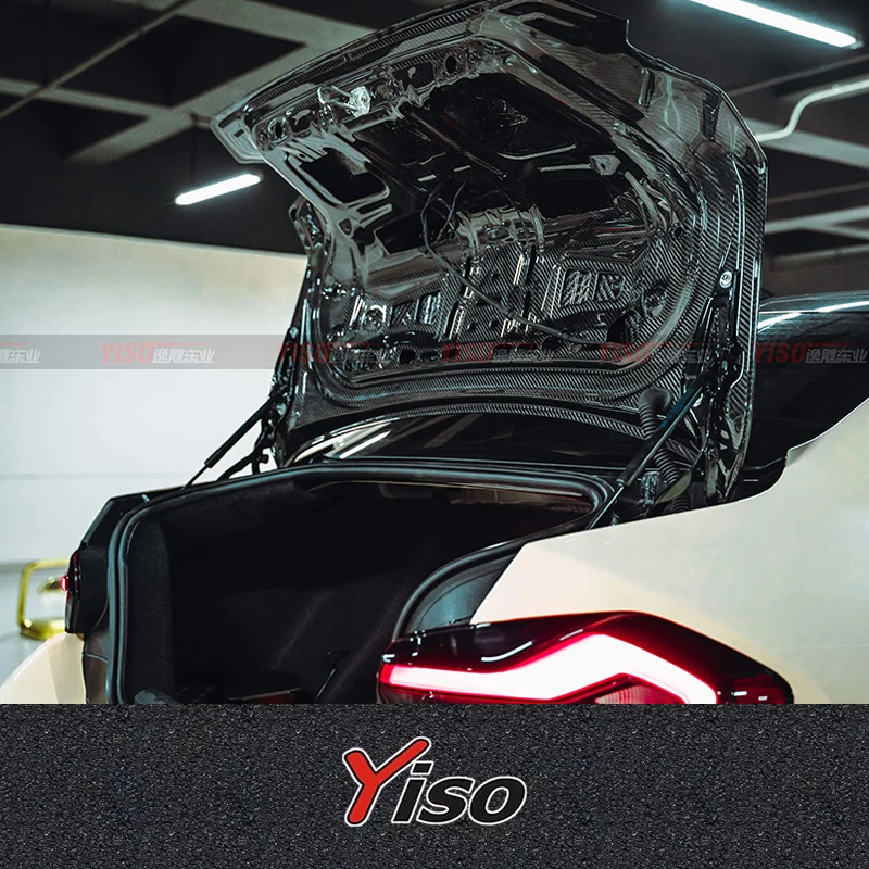 Tapa maletero fibra de carbono estilo CSL – BMW G87 M2 - imagen 5