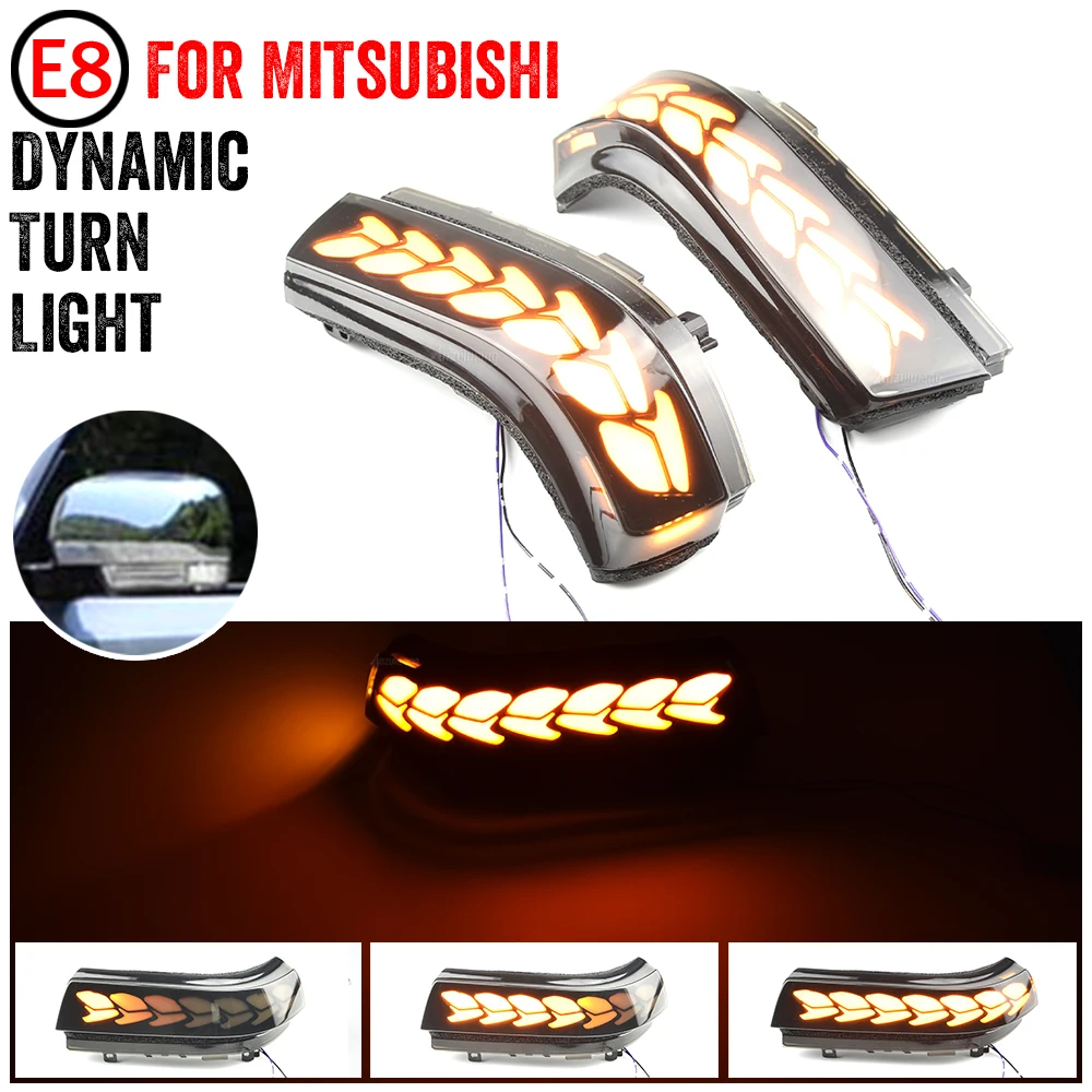 Luz intermitente dinámica LED para espejo del Pajero 2006-2019 - imagen 4