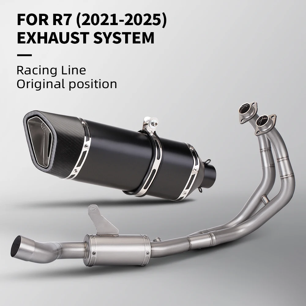 Escape completo Racing Line de 51 mm para Yamaha YZF-R7 2021-2025