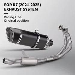 Escape completo Racing Line de 51 mm para Yamaha YZF-R7 2021-2025