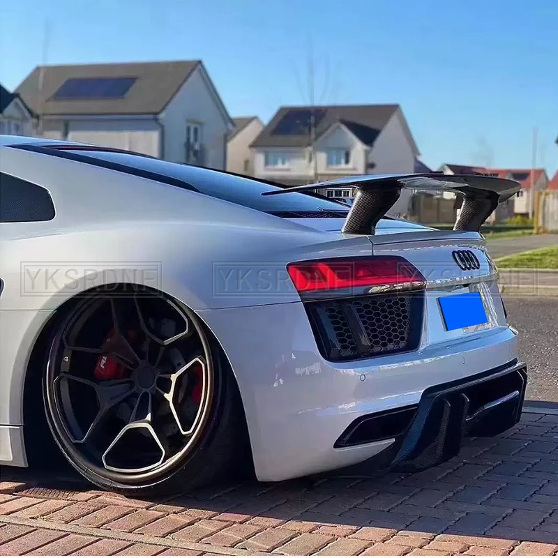 Alerón trasero de fibra de carbono para Audi R8 V10 Coupé 2016-2019 - imagen 2
