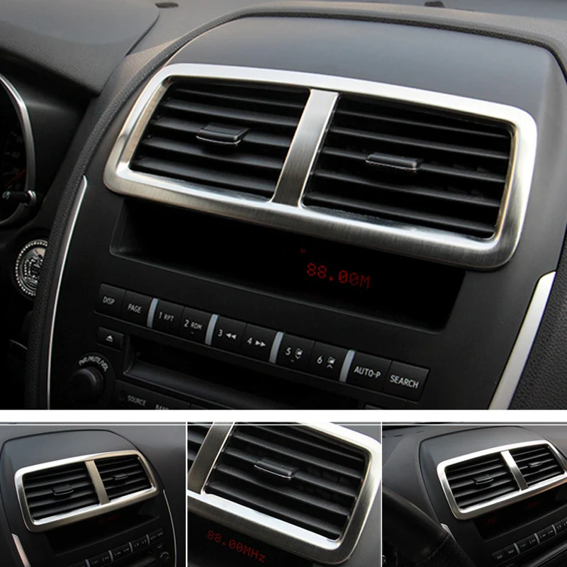 Funda adhesiva embellecedora ventilación inox Mitsubishi ASX 2011-2017 - imagen 2