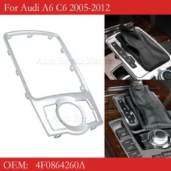 Perilla cambio MMI cromada para Audi A6 C6 Avant Allroad Quattro