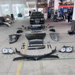 Bentley Kit parachoques delantero mejorado para Flying Spur 2005-2017