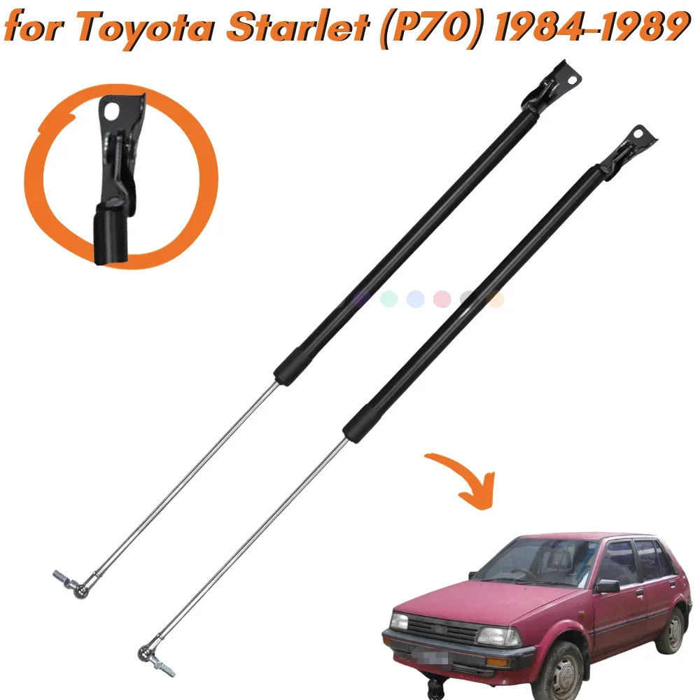 Puntales de maletero Toyota Starlet P70 Van 1984-1989