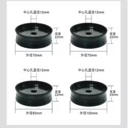 Pistón neumático para desmontadora de neumáticos 70-100 mm