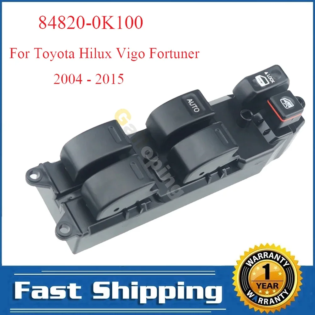 Interruptor elevalunas Toyota Hilux Vigo Fortuner 84820-0K100