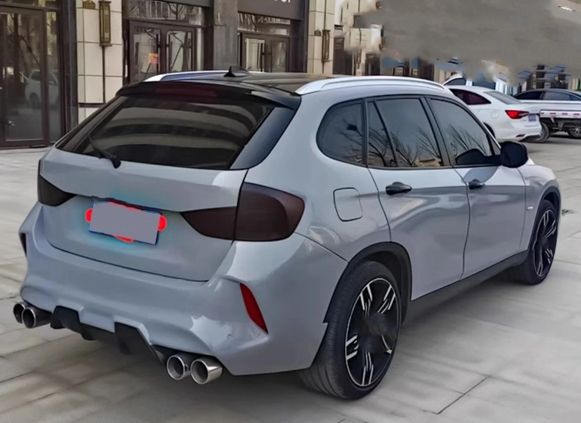 Rejilla de parachoques BMW X1 E84 2009-2015 sin pintar estilo M2C - imagen 5