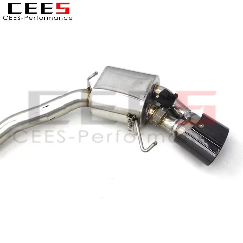 Kit escape catback CEES Tuning Audi RS6 RS7 C8 4.0T 2019-2023 válvula - imagen 5
