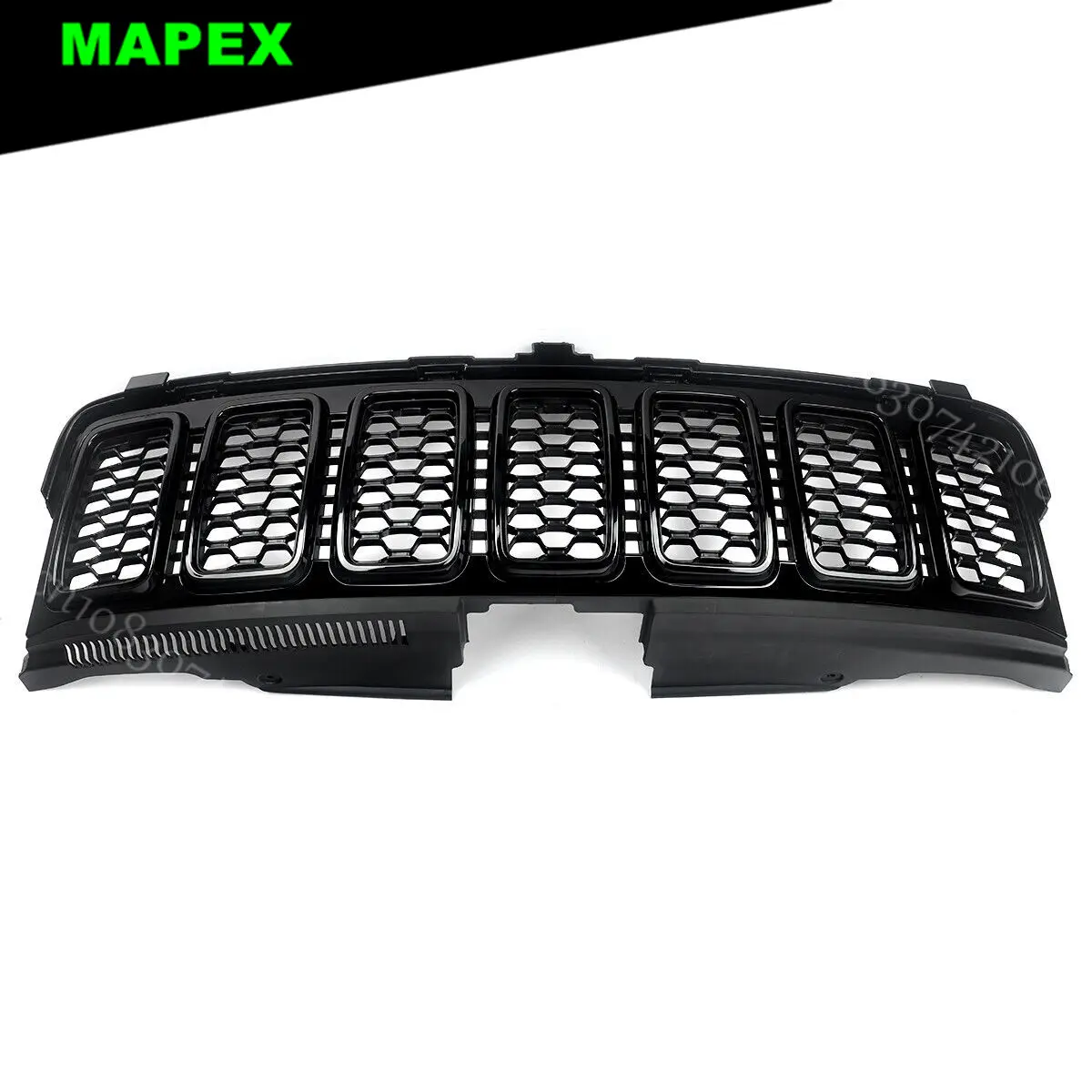 Parachoques delantero negro rejilla Jeep Grand Cherokee 2017-2020 - imagen 5