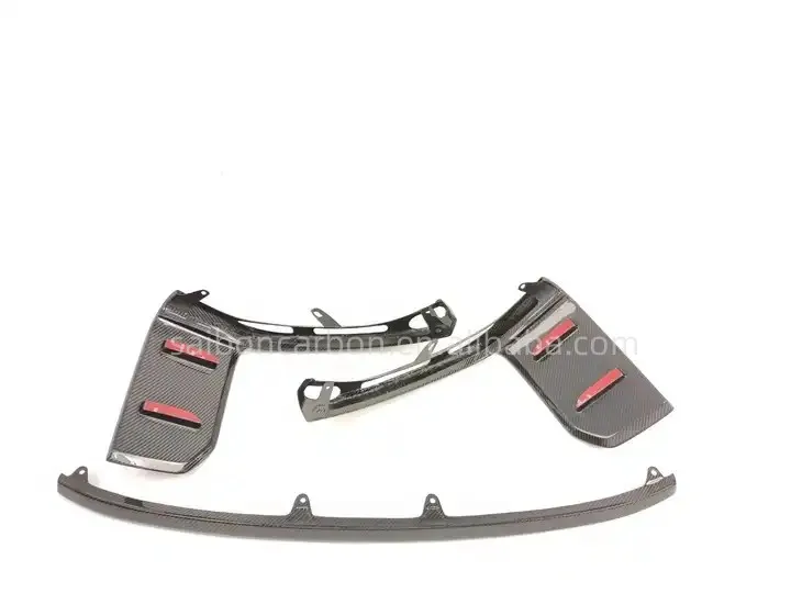 Labio delantero fibra de carbono estilo M Performance para BMW M2 G87 - imagen 3