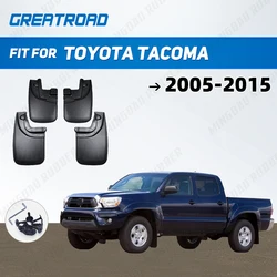 Protectores antipiedras Toyota Tacoma 2005-2015 para guardabarros traseros