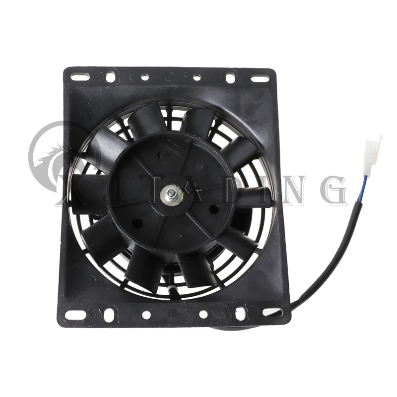 Ventilador MY06A universal, diseño negro