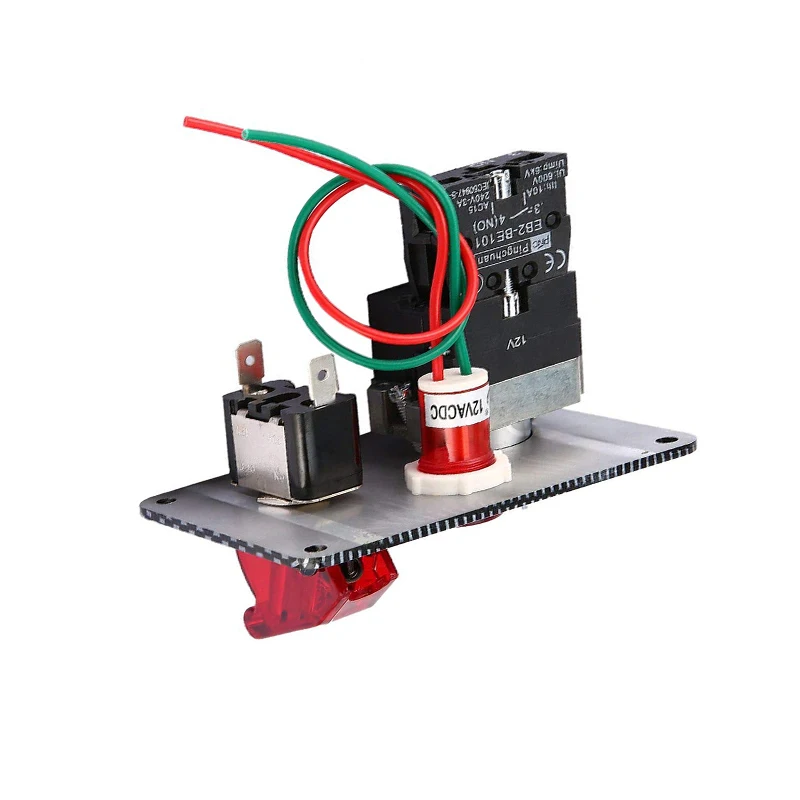 Panel de interruptores basculantes para arranque y parada 12 V con LED - imagen 5