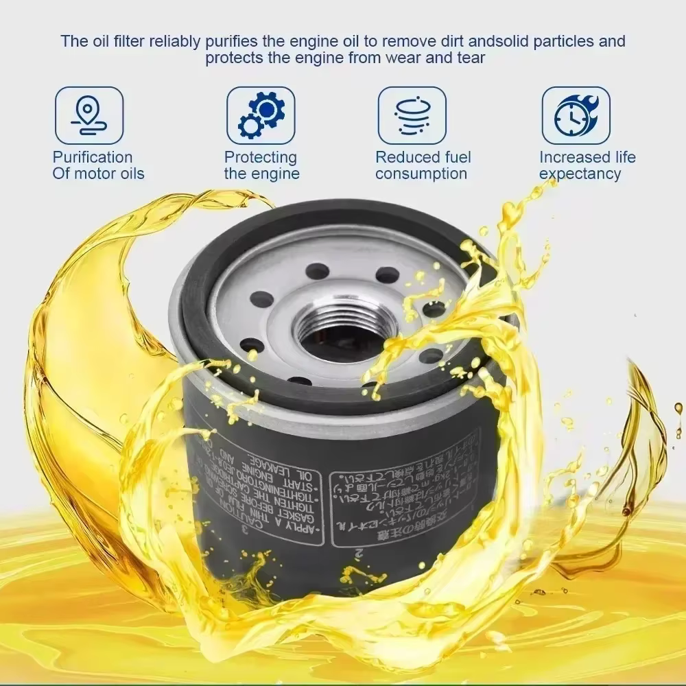 303 Recambios del Filtro de Aceite para Kawasiki VN800 VN900 VN1500 VN1600 VN1700 VN2000 - imagen 2