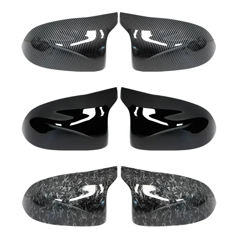 BMW Embellecedor espejo retrovisor X3 X4 X5 X6 fibra de carbono negro - imagen 3