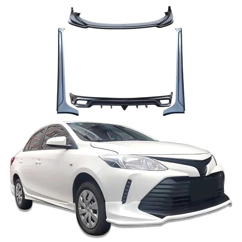 Kit de carrocería ABS para Toyota Vios 2017-2019: labios y taloneras