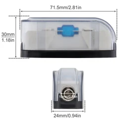 Disyuntor rearmable en línea de 60 A para audio de coche