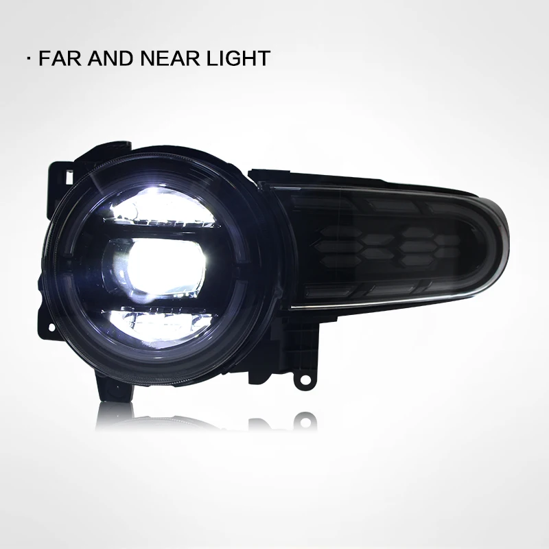 Faros LED con DRL y antiniebla para Toyota FJ Cruiser 2007-2023 - imagen 5