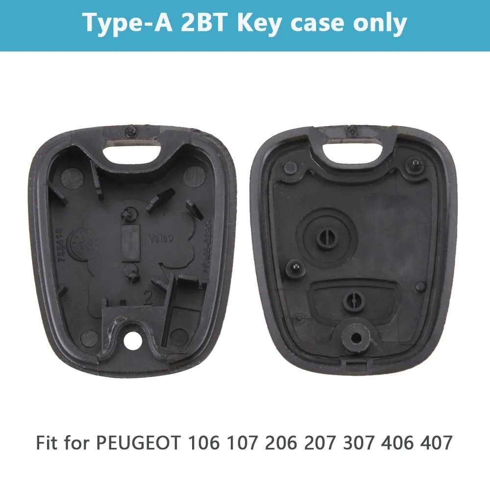 Carcasa llave remota con hoja Citroën C1 y Peugeot 307