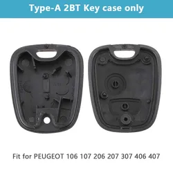 Carcasa llave remota con hoja Citroën C1 y Peugeot 307