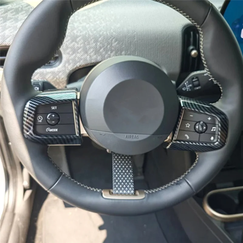 Embellecedor volante fibra de carbono Mini Cooper F66/F67 2025 - imagen 2