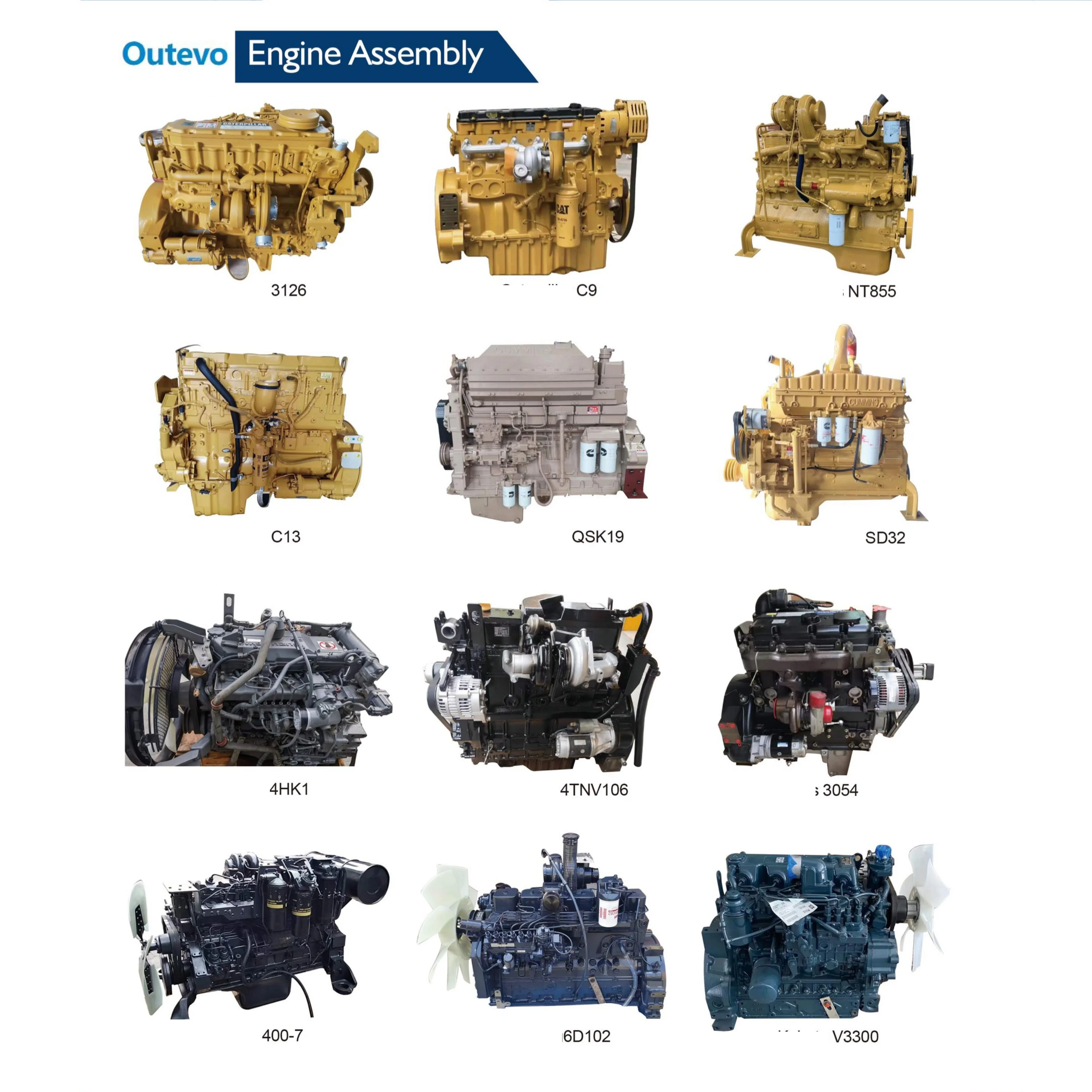 Motor completo 6D140 SA6D140E