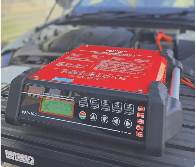 Estabilizador de voltaje automático automotriz 220V PFP-100, herramienta de diagnóstico del regulador de voltaje, suministro de energía PFP100 para batería de vehículos - imagen 3