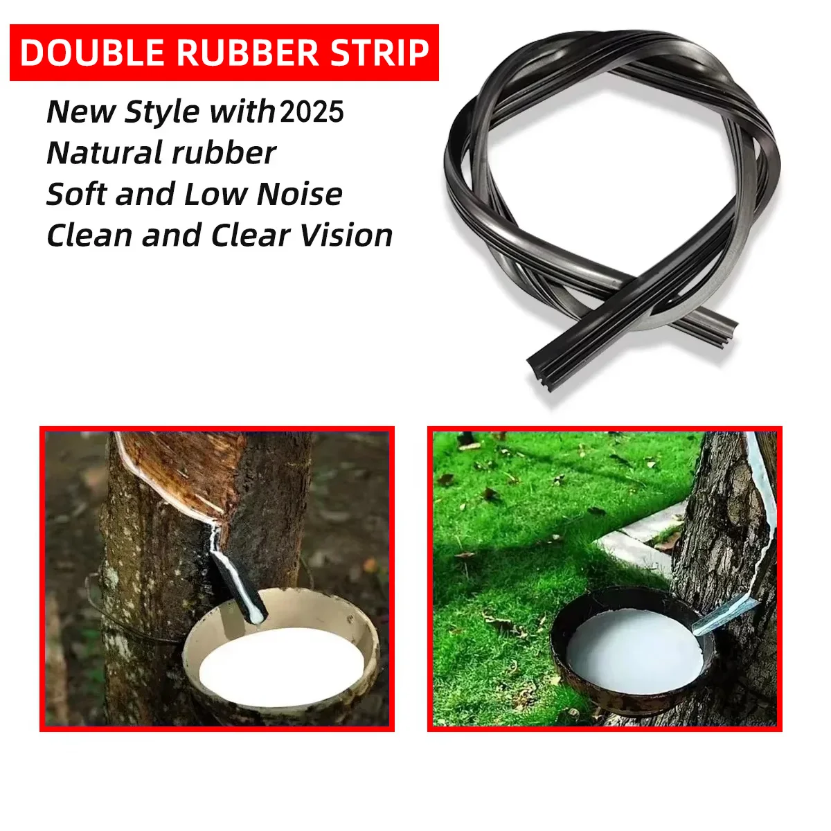 2 uds limpiaparabrisas de coche adecuado para Dacia Sandero 2007-2023 accesorios de ventana de parabrisas 2008 2012 2014 2015 2018 2019 2020 - imagen 2