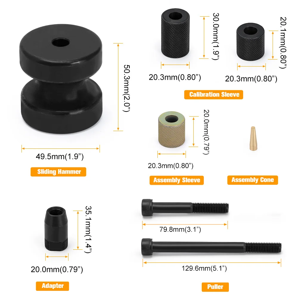 Kit herramientas extractor de inyectores BMW Serie N (N14,N18,N54,N63) - imagen 4