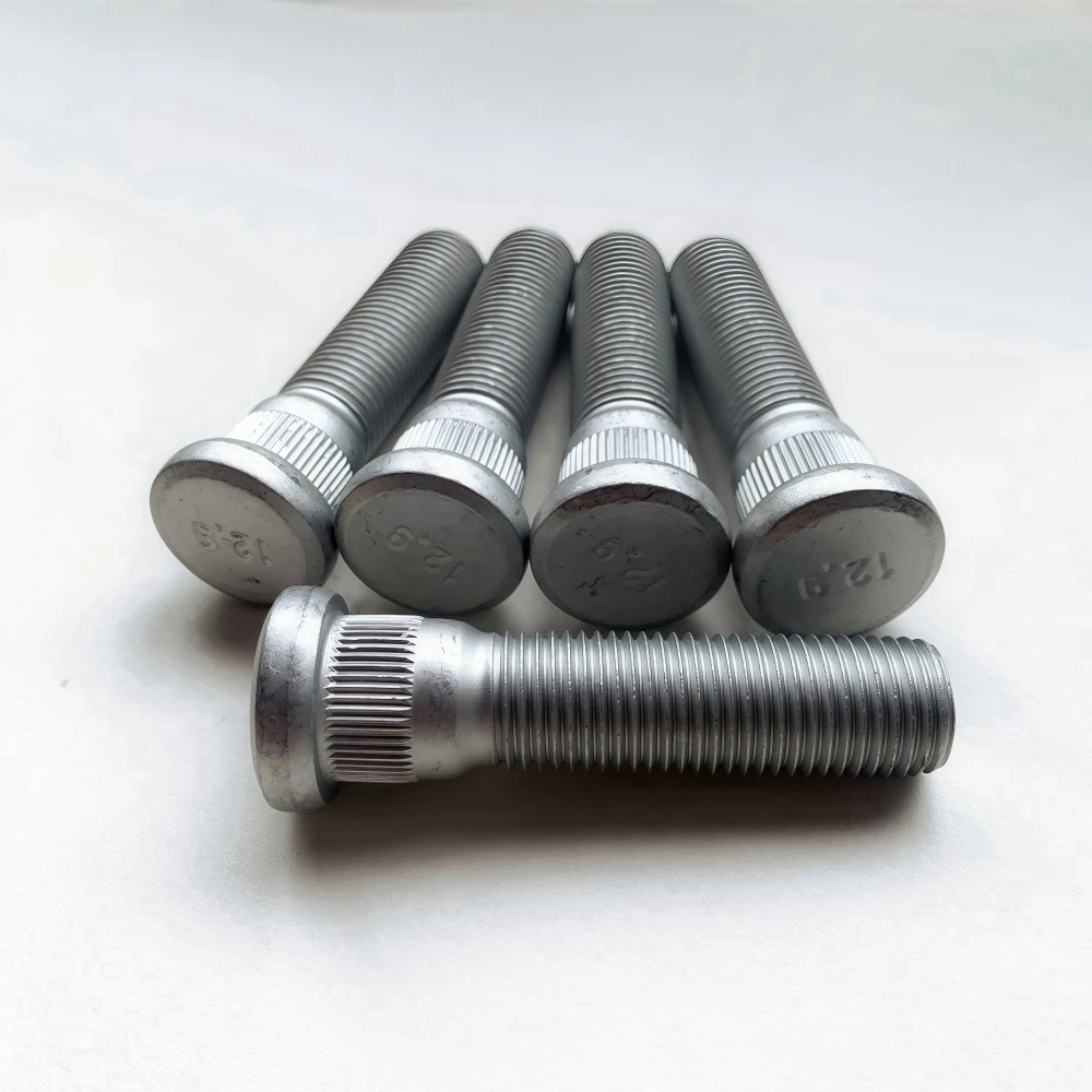 1 unidad de tornillos estriados de cubo de rueda Extra largos de grado 12,9 para Toyota Lexus Series M14x1.5 Spline OD 16,3mm de longitud 53/65/73mm - imagen 4