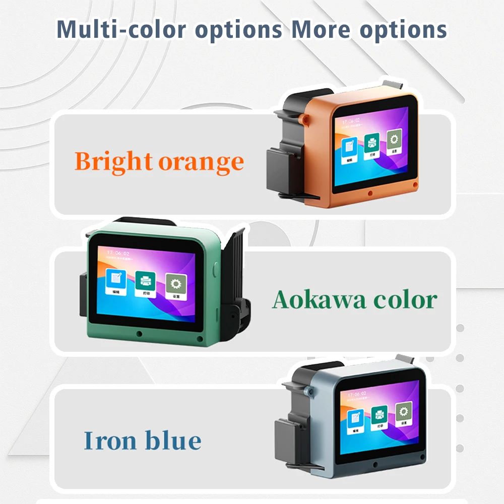 Impresoras de inyección de tinta CIJ digitales portátiles Mini HD 600dpi 12,7 mm para sublimación de etiquetas de tela de madera - imagen 2