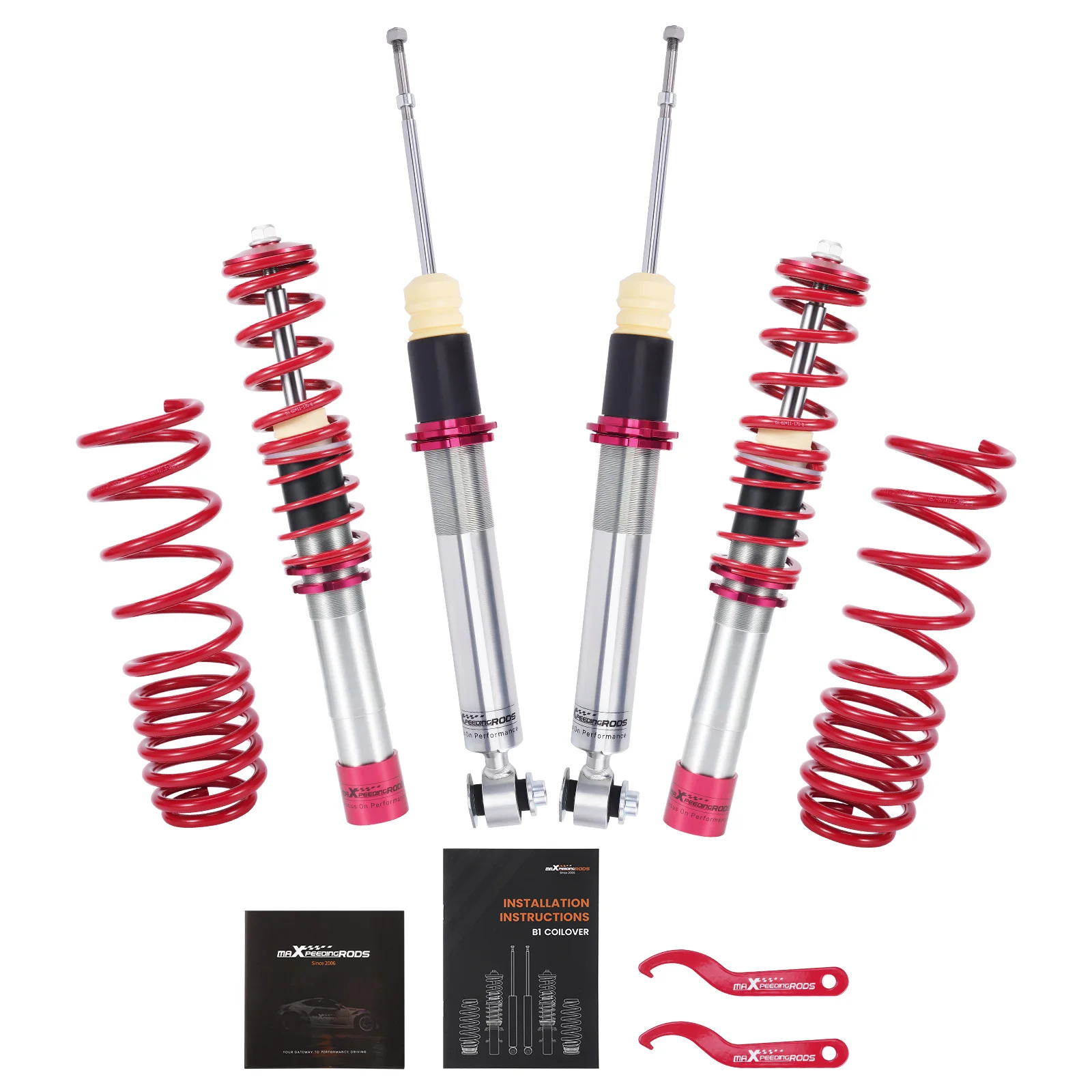 Coilovers ajustables para BMW Serie 5 E39 – 520i 523i 528i 530D - imagen 3