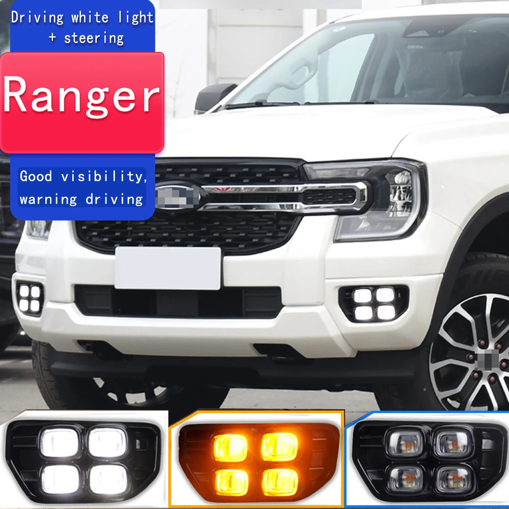 Luz diurna LED con intermitente para Ford Ranger 2023 - imagen 4